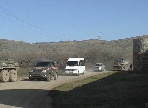 Армянские паломники в сопровождении российских миротворцев посетили монастырь Амарас