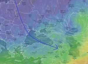 Из-за мощного циклона со Средиземного моря в Армении сохранится нестабильная погода