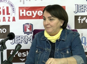 Пресс-конференция Маргарит Есаян