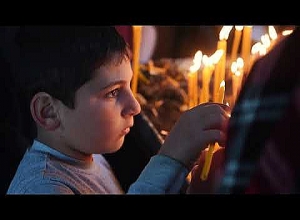 Սուրբ Զատկի տոնը՝ Ամարասի վանքում. Արցախի նախագահ