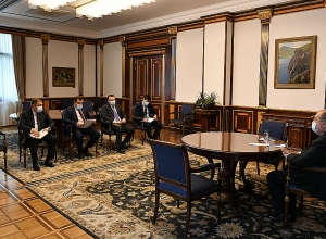 Председатель ВСС Рубен Вардазарян и Армен Саркисян встретились