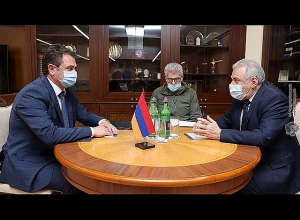 Հանդիպում ՀՀ ՊՆ վարչական համալիրում