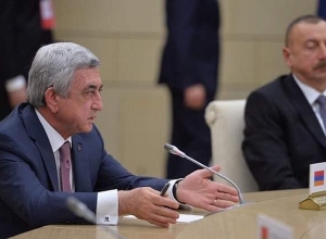 Ilham the falsifier should decide at last which of his lies is more correct: Office of the Third President of RA