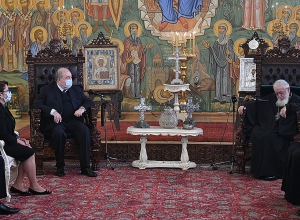 Իմ աղոթքները զավակի կորստի ցավը կրող ծնողների հետ են. Արմեն Սարգսյանը հյուրընկալվել է Իլյա 2–րդին