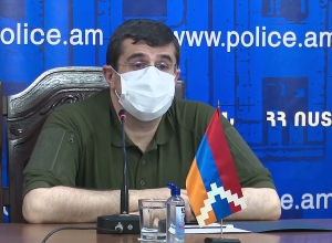 Արցախի Նախագահ Արայիկ Հարությունյանի այցը ՀՀ ոստիկանություն
