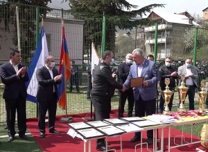 Футбольное первенство в Иджеване, посвящённое памяти погибших полицейских