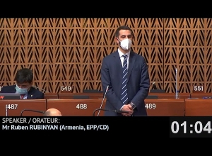 Ձեզ երբևէ շուն, հիվանդ անվանե՞լ են, քանդե՞լ են ձեր սրբավայրերը. Ռուբինյանը՝ ԵԽԽՎ-ի պատգամավորներին