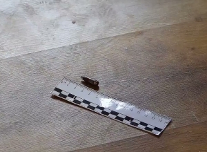 Жилой дом в Степанакерте, обстрелянный азербайджанцами 20-го апреля