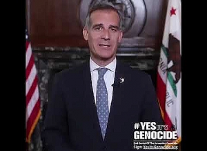 Լոս Անջելեսի քաղաքապետ Էրիկ Գարսեթիի ուղերձը Հայոց ցեղասպանության տարելիցի կապակցությամբ