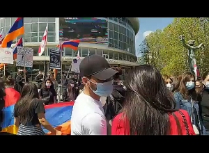 Шествие в Тбилиси с требованием признания Геноцида