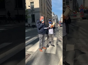 Акция в Бельгии