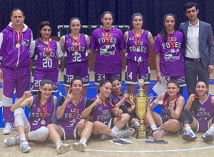 «Լես Ֆոքսիսը» հռչակվեց Հայաստանի կանանց բասկետբոլի չեմպիոն