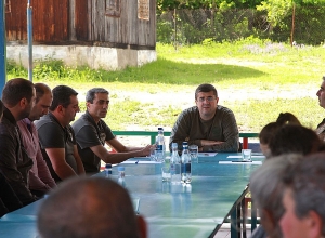 Международное признание Республики Арцах было и остается в повестке дня: Араик Арутюнян посетил Атеркский подрайон