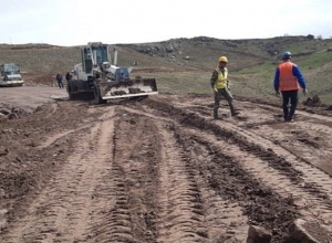 Восстанавливается участок дороги М-1 – Неркин Саснашен-Мецадзор протяженностью в 9,8 км