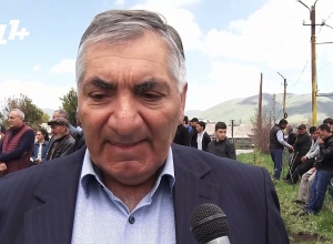 Ծառատունկ Լճաշենում՝ ի հիշատակ զոհված հերոսների