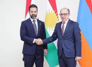 Արա Այվազյանը հանդիպել է Քուրդիստանի տարածաշրջանային կառավարության փոխվարչապետին