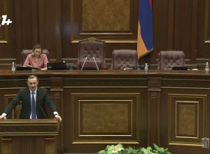 Выступление секретаря СБ Армена Григоряна на внеочередном заседании НС