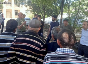 Губернатор в селе Хознавар, сельчан беспокоит не только безопасность