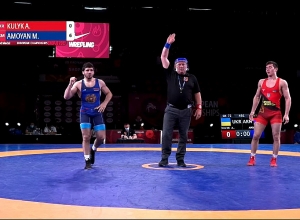 Ըմբշամարտիկ Մալխաս Ամոյանը առաջինն է Եվրոպայում, իսկ Հայաստանը 2-րդն է թիմային հաշվարկով