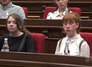 Աշակերտները ծանոթացան Ազգային ժողովի աշխատանքներին