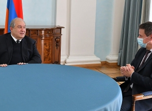 Արմեն Սարգսյանն ընդունել է Ֆրանսիայի դեսպան Ժոնաթան Լաքոթին