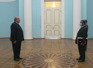 Նախագահ Արմեն Սարգսյանին  հավատարմագրերն է հանձնել Հայաստանում Բանգլադեշի նորանշանակ դեսպանը