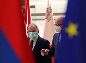 Նիկոլ Փաշինյանը հանդիպել է Եվրոպական խորհրդի նախագահ Շառլ Միշելի հետ