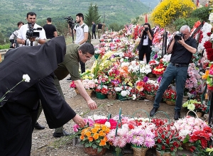 Католикос посетил Степанакерт