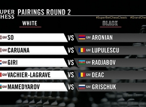 Ուղիղ. Վեսլի Սո – Լևոն Արոնյան. Superbet Chess Classic, 2-րդ տուրի պարտիա