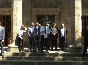 «Քաղաքացիական պայմանագրի» քարոզարշավն Էջմիածնում. ՈւՂԻՂ