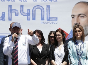 Նիկոլ Փաշինյանն Էջմիածնում է․ ՈՒՂԻՂ