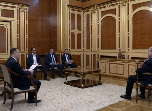 Президент Армен Саркисян принял Айка Чобаняна, Ваана Керобяна и Армена Оруджяна