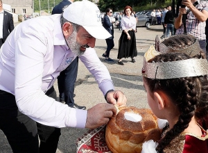 Նիկոլ Փաշինյանը Ծովագյուղում էր
