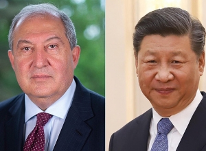 Армен Саркисян поздравил президента Китая с днём рождения и по случаю 100-летия со дня основания компартии