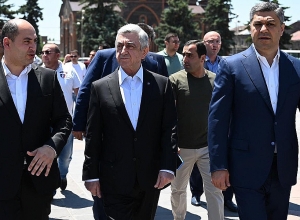 Блок «Честь имею» 17-го июня посетил Ширакскую область