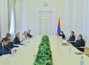 Президент Армен Саркисян принял делегацию Парламентской Ассамблеи ОБСЕ