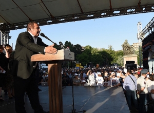 Общегосударственный митинг-встреча Гагика Царукяна на Площади Свободы