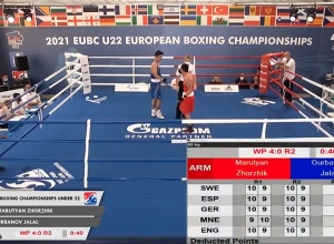 Բռնցքամարտիկ ժորժիկ Մարությանը տեխնիկական նոկաուտով հաղթել է ադրբեջանցուն