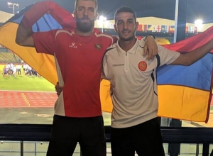 Հայ աթլետներ Լևոն Աղասյանը և Երվանդ Մկրտչյանը ոսկե մեդալ են նվաճել Կիպրոսում