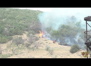 Հրդեհ Արին Բերդի փողոցում այրվել է խոտածածկ տարածք