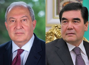 Армен Саркисян направил поздравительное послание президенту Туркменистана