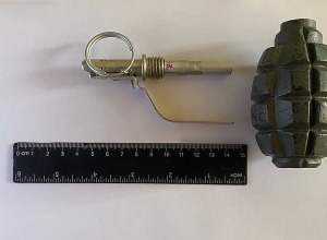 Նռնակով տղամարդուն վնասազերծել են