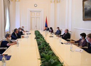 Նախագահ Արմեն Սարգսյանն ընդունել է Օլիվեր Վարհեիին