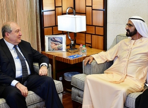 Армен Саркисян направил поздравительное послание вице-президенту ОАЭ бин Рашед Аль Мактуму