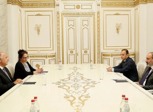 Նիկոլ Փաշինյանն ընդունել է Ամերիկայի հայկական համագումարի հոգաբարձուների խորհրդի համանախագահին