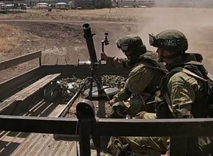 Миротворцы в НК отработали новую тактику применения миномётов