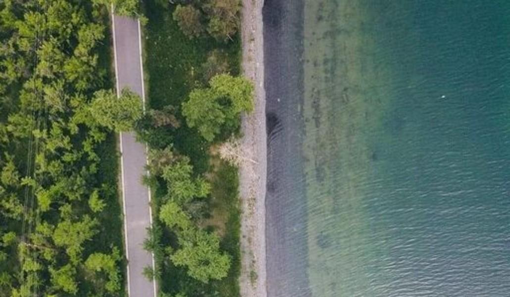 Սևանա լիճ վերից