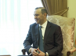 Встреча Армена Григоряна с главой МИД Уругвая Франсиско Бустихо