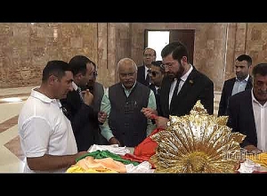 Ռուստամ Բաքոյանի ուղեկցությամբ Հնդկաստանի պատվիրակությունն այցելեցին եզդիների հոգեւոր կենտրոն