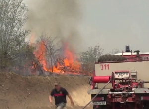 В Хнацахе взорвались собранные сапёрами боеприпасы